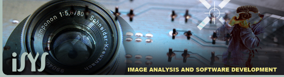 iSYS Image Analysis and Software Development