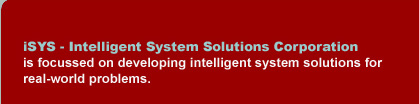 iSYS - Intelligent Systems